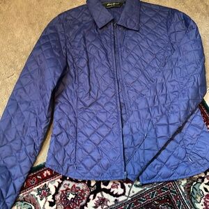 Eddie Bauer Quilted Jacket Lightweight Down Small new